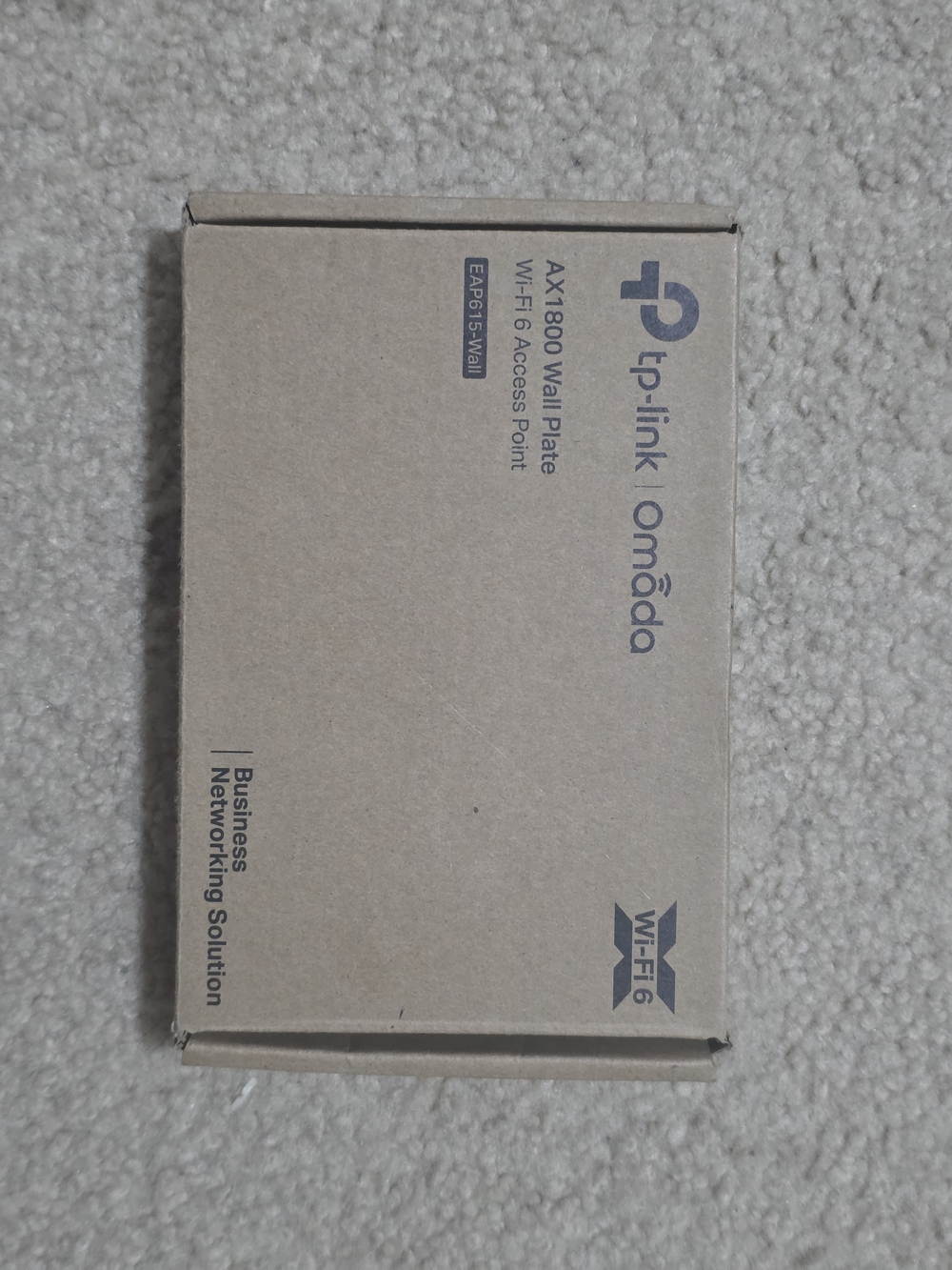 TP-Link EAP615-Wall | Omada Business WiFi 6 AX1800 in-Wall Wireless